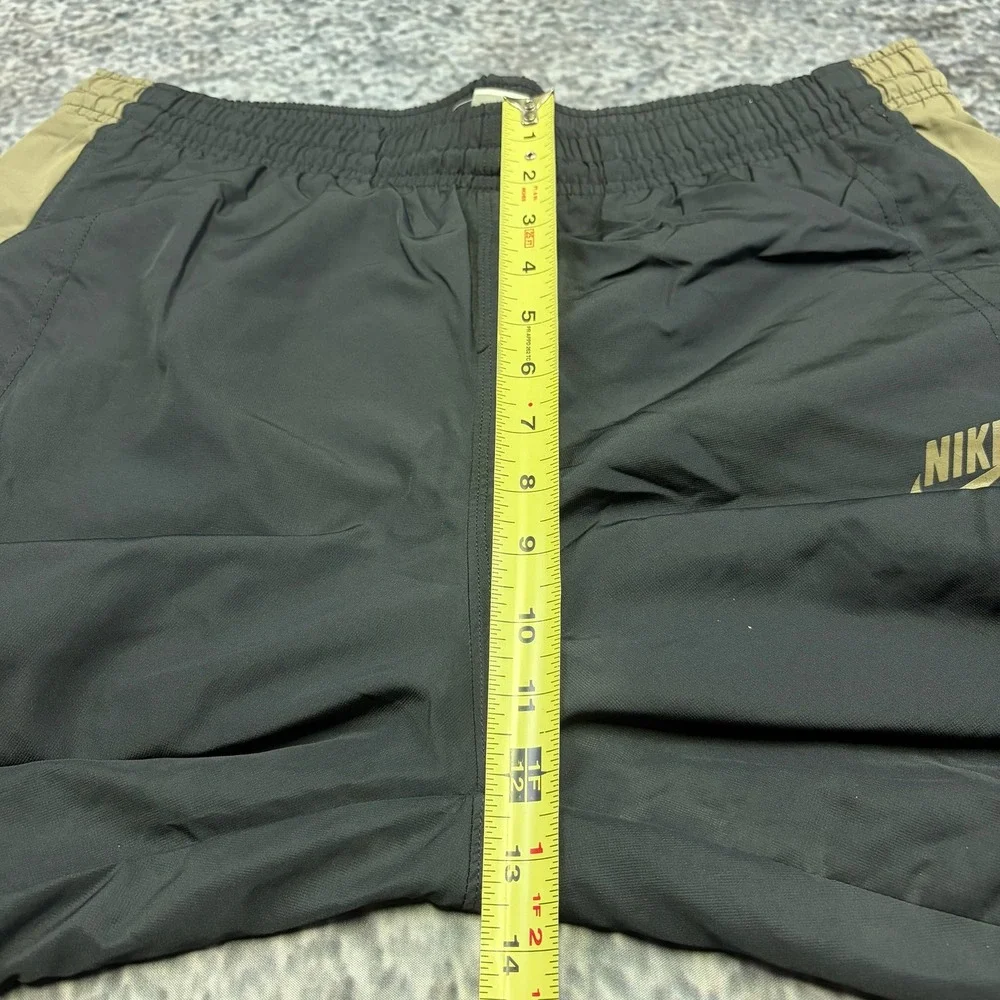 VTG Nike Track Pants Mens Large Black Windbreaker Athletic Baggy Y2K